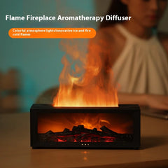 Flame Aromatherapy Machine Colorful Essential Oil Diffuser